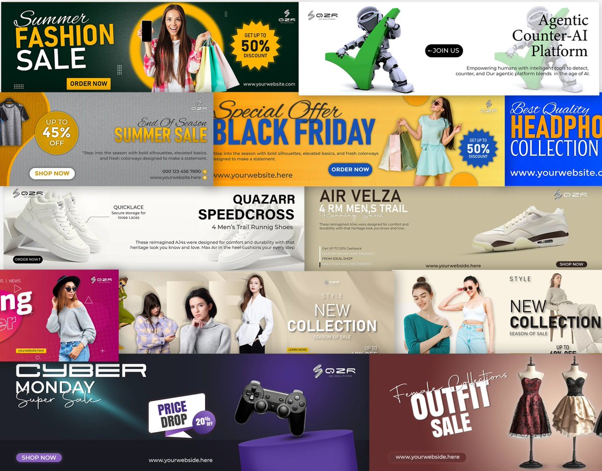 ShariarQzr's tweet photo. "BannerBlend | Modern Web Banners in Minutes"🥰
➡️Need any kind of design??
Contact Us🥰🥰

#hightlight #WebBanner #bannertemplate #websiteheader #digitaladdesign #UIBANNER #PromotionalBanner #cleanlayout #modernbanner #ResponsiveDesign #hightlight #petday #PetAdoption #Social https://t.co/WXH8EEoTxh
