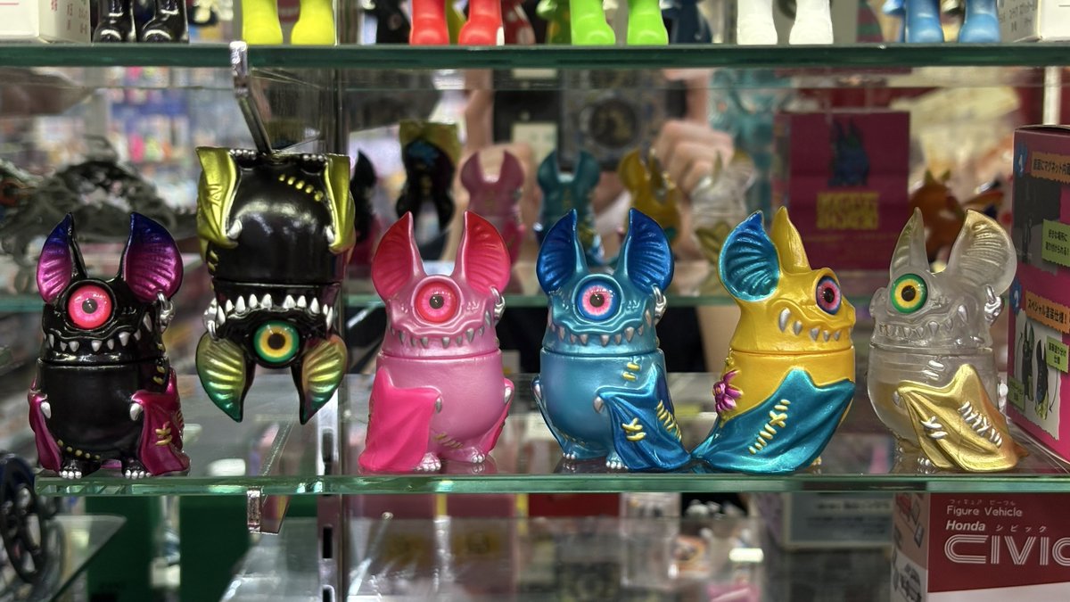 未開封❗️ スイカスネーク アイビー クリマ限定 カゲマルデザイン クリアカラー 5階売場に新入荷🎵 #スタジオソータ 「単眼コウモリ アイビー EYEBAT