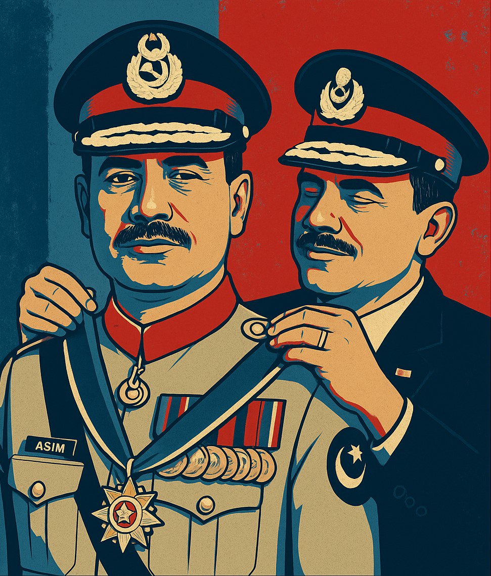 davani019's tweet photo. Shame on the system that promotes Munir to field marshal after a string of losses! What's next ?? "Rewarding failure with a parade?" #FailedMarshal #Pakistan #Militaryfailure #AtwoliRetire #bbtvi #BamBam #Crypto #deprem #FieldMarshalAsimMunir https://t.co/tKqAEBv050