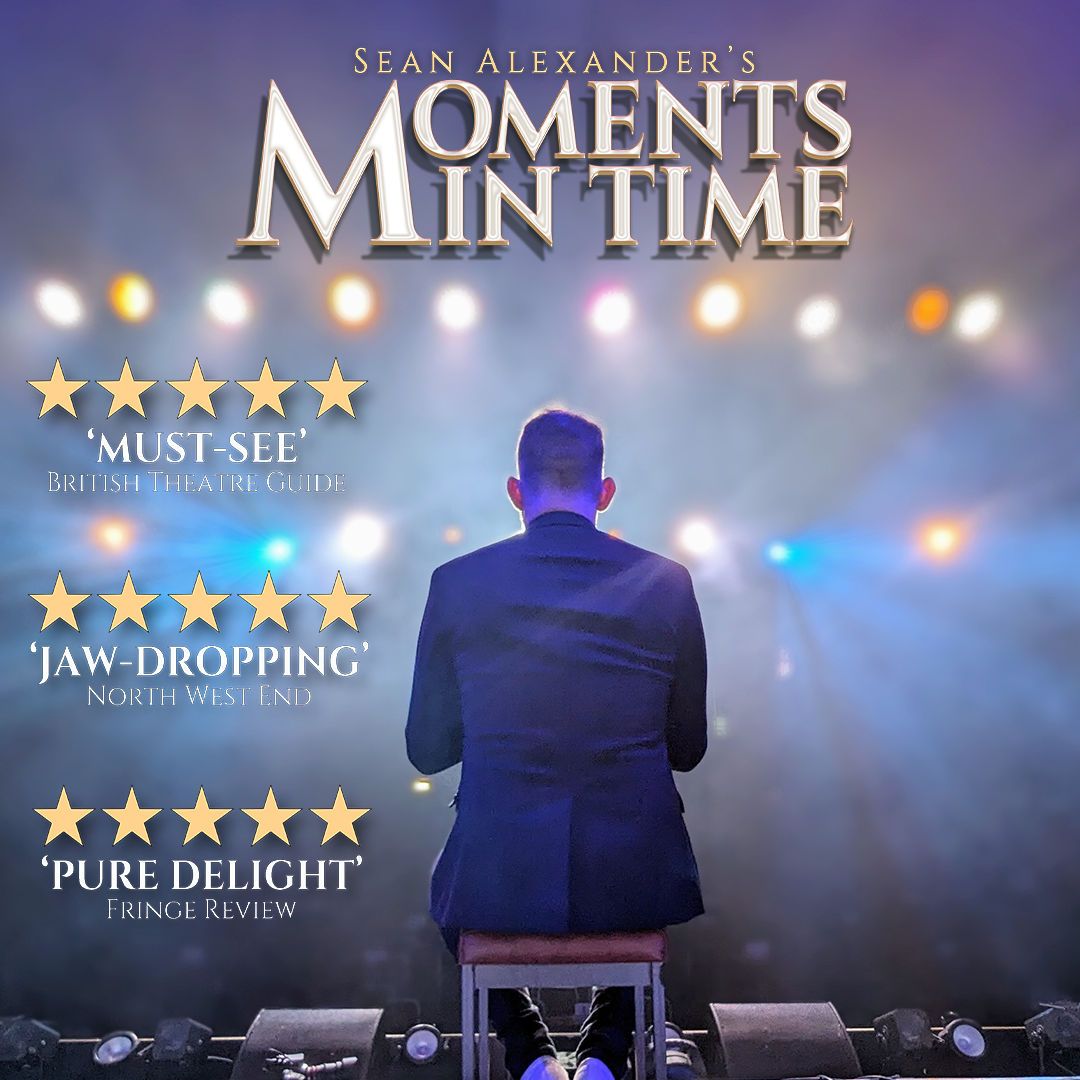From British Theatre Guide to Fringe Review — critics agree: 

‘Moments in Time’ is a must-see.  👀 

Link to tour in bio!