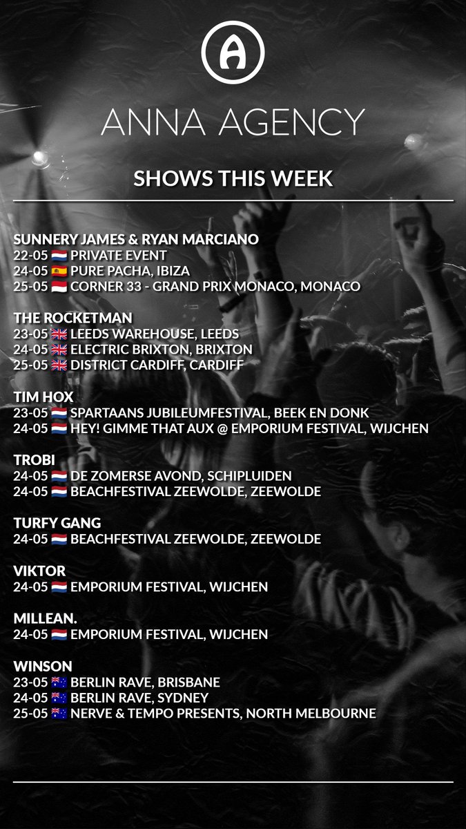 Show This Week by Anna Agency