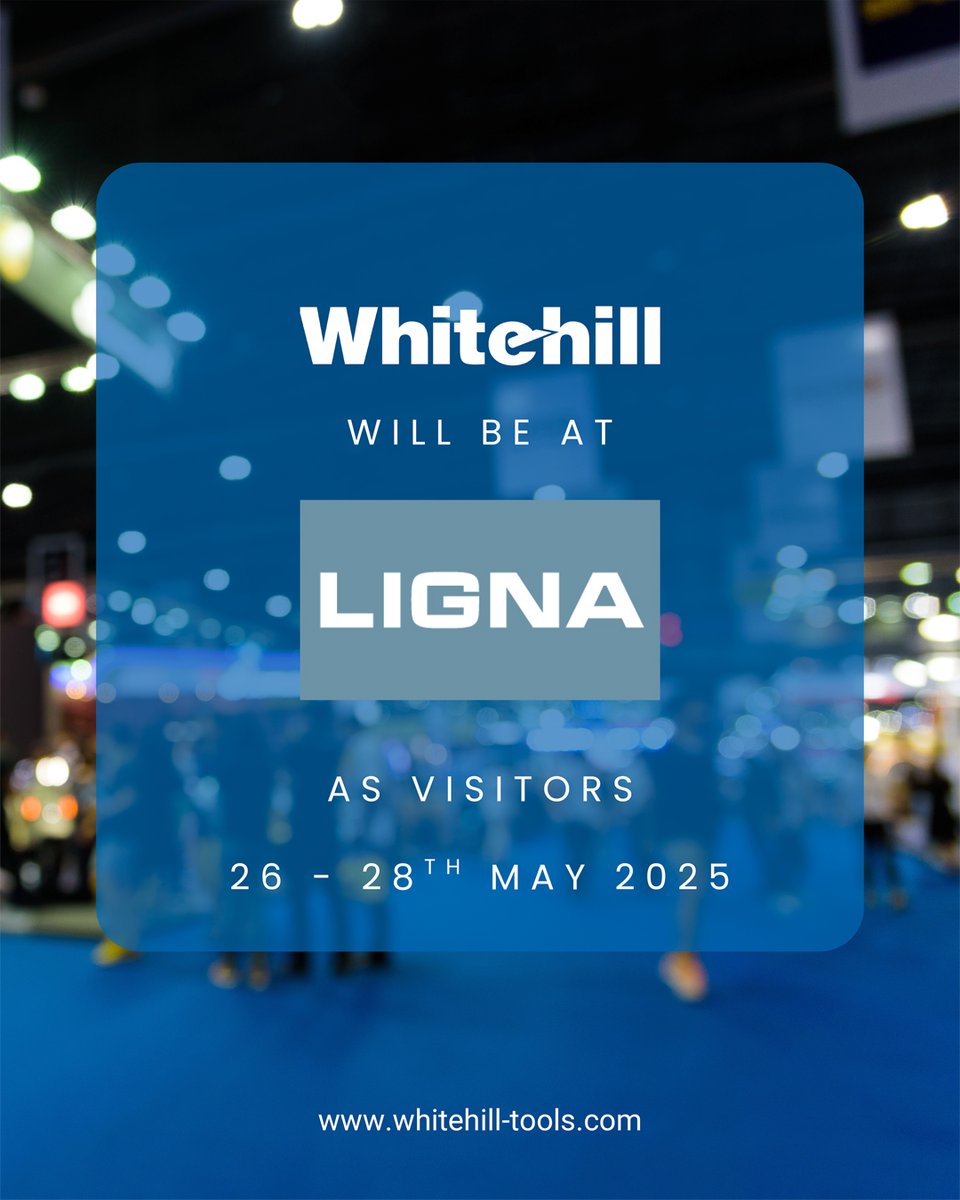Excited to attend LIGNA 2025 in Hannover, May 26–28! 
If you're around, let's connect - WhatsApp us at 07768 349727.

Open to chats on tooling, machining &amp; collabs.

Looking forward to seeing you there!