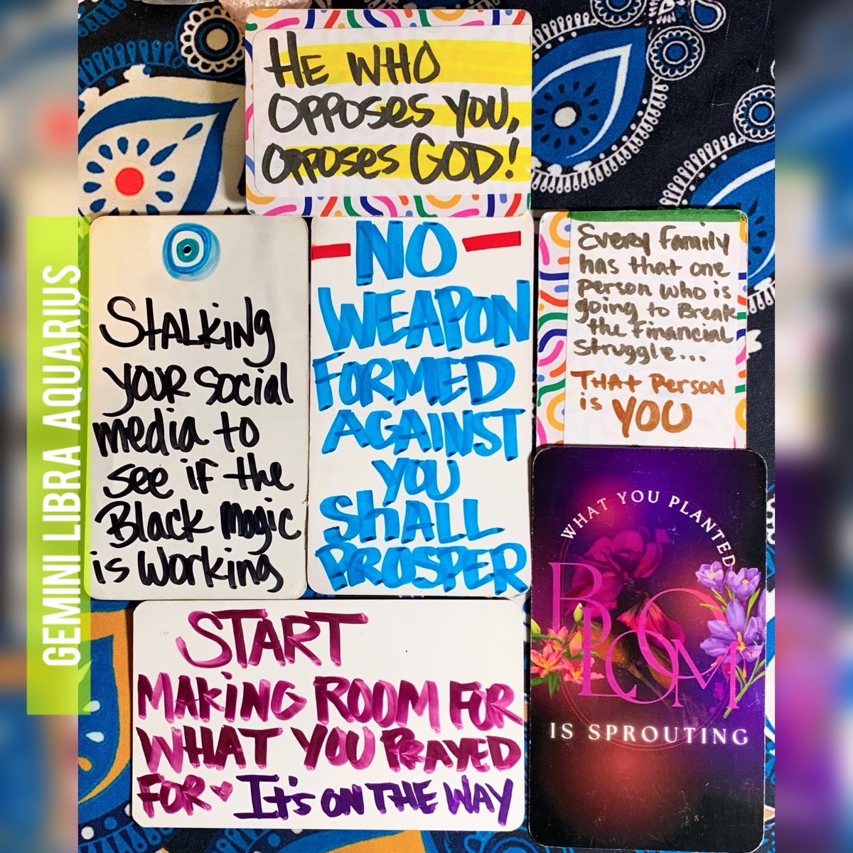 Good_VibesTarot's tweet photo. 💎 Channeled messages for each zodiac group—Take what resonates, leave what doesn’t ❤️  ✨ #tarot #horoscope #God #Aries #leo #Sagittarius   #cancer #scorpio #pisces #gemini #libra #aquarius #taurus #virgo #capricorn https://t.co/jibgGwwQIk