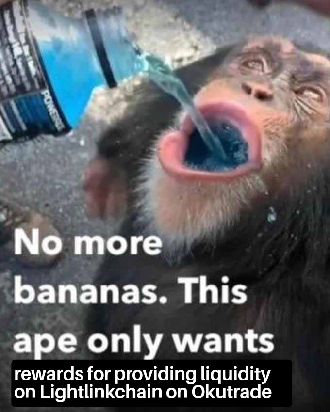 AND it's LIVE, Provide liquidity on <a href="/LightLinkChain/">LightLink ⛓️</a> on <a href="/okutrade/">Oku 🐼</a>.

- Up to 28% APY on USDT/USDC.e
- Up to 36% APY on WETH/LL.e
- Up to 45% APY on WETH/USDC.e