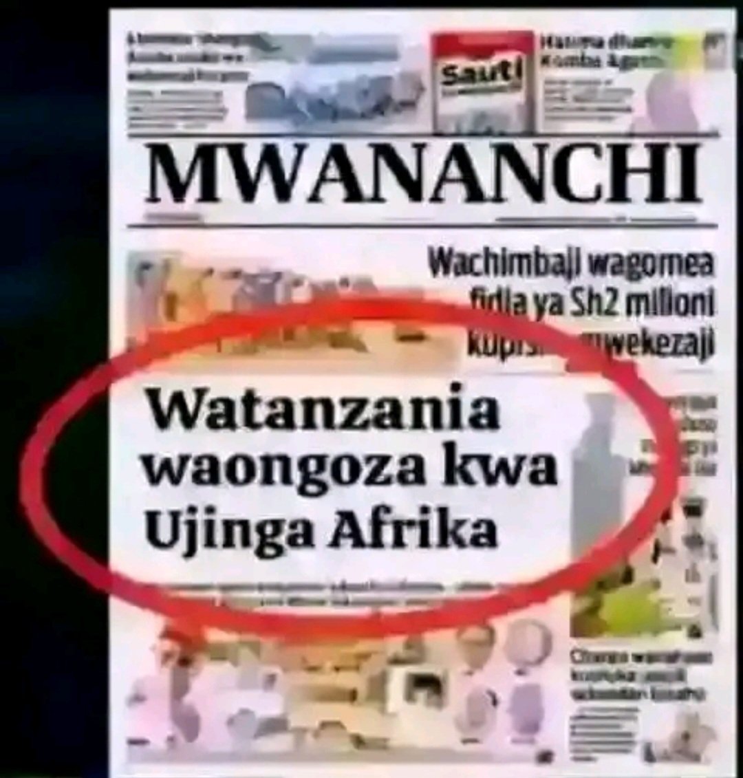 magwaz3's tweet photo. This is the best Idi Amin Mama has offered to the people of Tanzania https://t.co/GhuAe0E64e