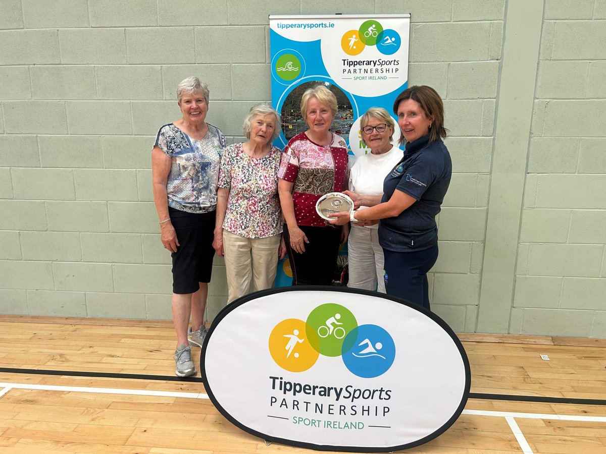 TipperarySports's tweet photo. We recently held our inaugural Tipperary Go For Life Festival.
I0 teams from across Tipperary took part in  Boccia, Málaí and Scidils 
our winners:
Borrisokane Men's Shed - Cup
Thurles Older Adults - Shield
Cashel Active Retirement - Plate.
#GoForLife #beactivetipperary https://t.co/fofCx4WiwL