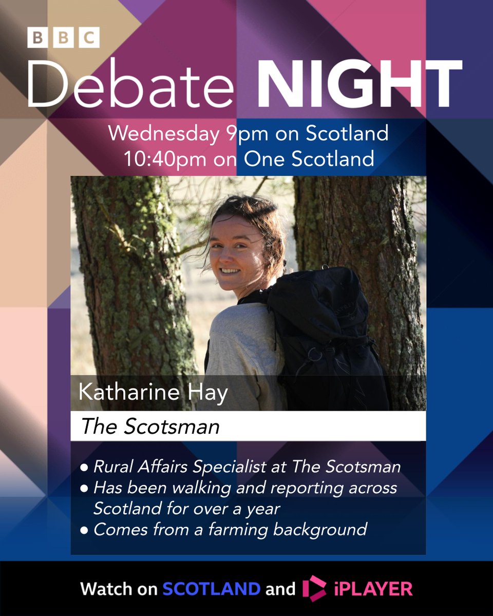 On the panel this week, Katharine Hay from The Scotsman (<a href="/katharine_hay/">Katharine Hay 🌱</a>) #bbcdn