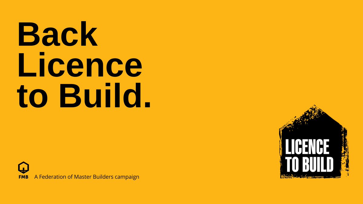fmbuilders's tweet image. We launched our #LicencetoBuild campaign last night at the House of Lords 🏛

🏠 47% of homeowners wrongly think builders are licensed
👷 86% of builders want mandatory licensing

Find out more &amp;amp; download the report:
👉 fmb.org.uk/news-and-campa…

#FMB #BuildBetter