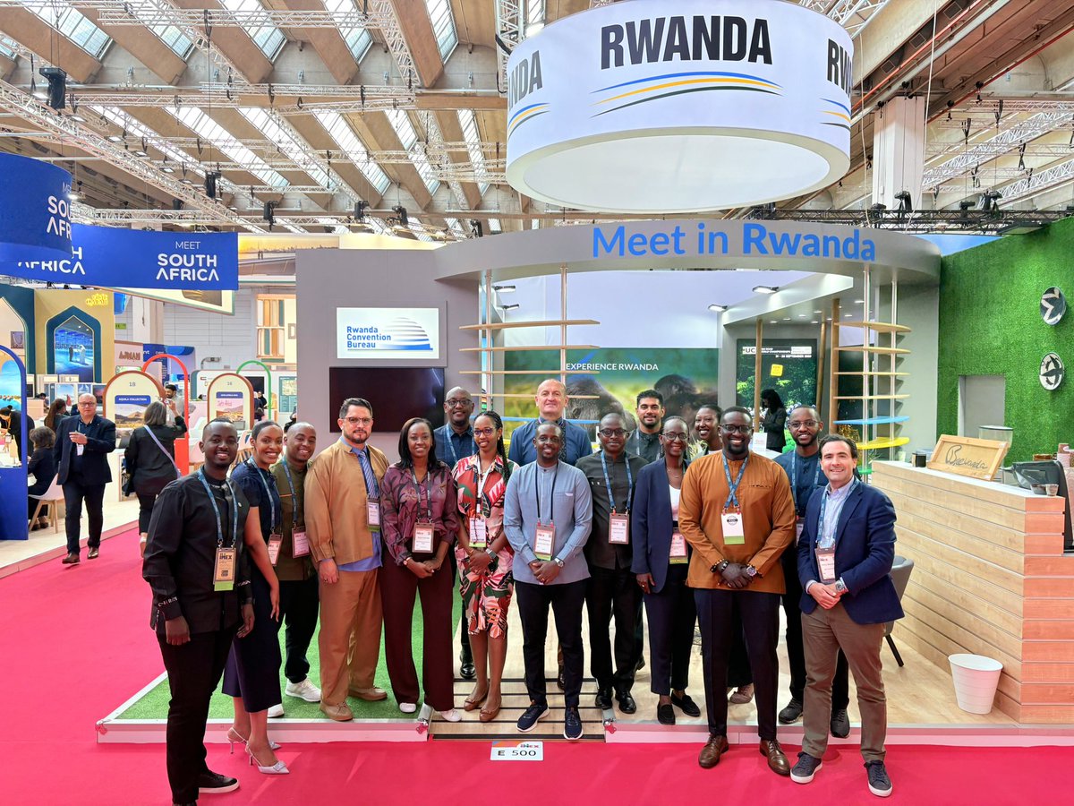 Hey #IMEX25! Still haven't checked out Rwanda's booth? We've got coffee, smiles, and all the reasons why Rwanda should host your next amazing event! Visit booth E500, we'd love to chat! #MeetInRwanda