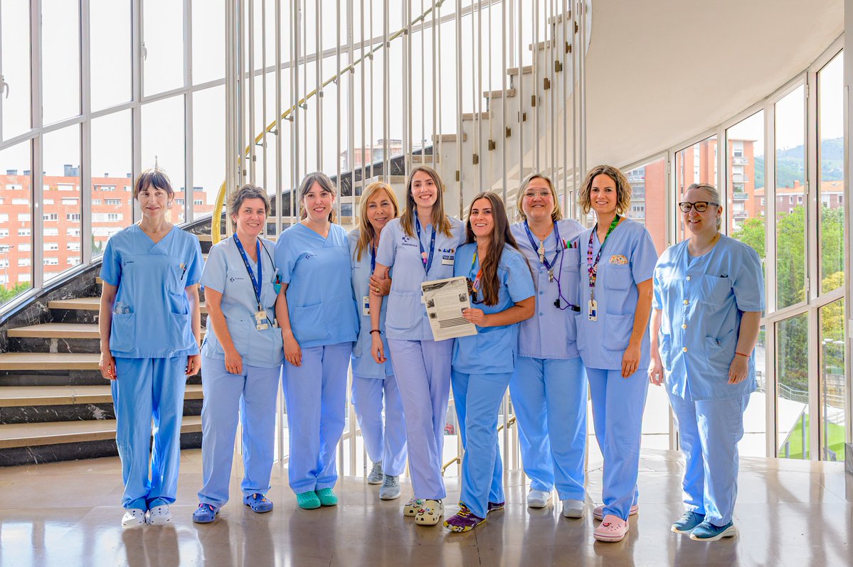 OSI EEC - Hospital Universitario Cruces (@osieecruces) on Twitter photo 🏆 4D mailako Estomaterapia eta Kirurgia Unitateko Erizaintzako taldeak poster onenaren saria lortu du Kirurgiako Erizaintzako 10. Biltzar Nazionalean, Bilbon.
🔗 osieec.osakidetza.eus/blog/eu/mejor-…
<a href="/osakidetzaEJGV/">Osakidetza</a> 🏆 4D mailako Estomaterapia eta Kirurgia Unitateko Erizaintzako taldeak poster onenaren saria lortu du Kirurgiako Erizaintzako 10. Biltzar Nazionalean, Bilbon.
🔗 osieec.osakidetza.eus/blog/eu/mejor-…
<a href="/osakidetzaEJGV/">Osakidetza</a>