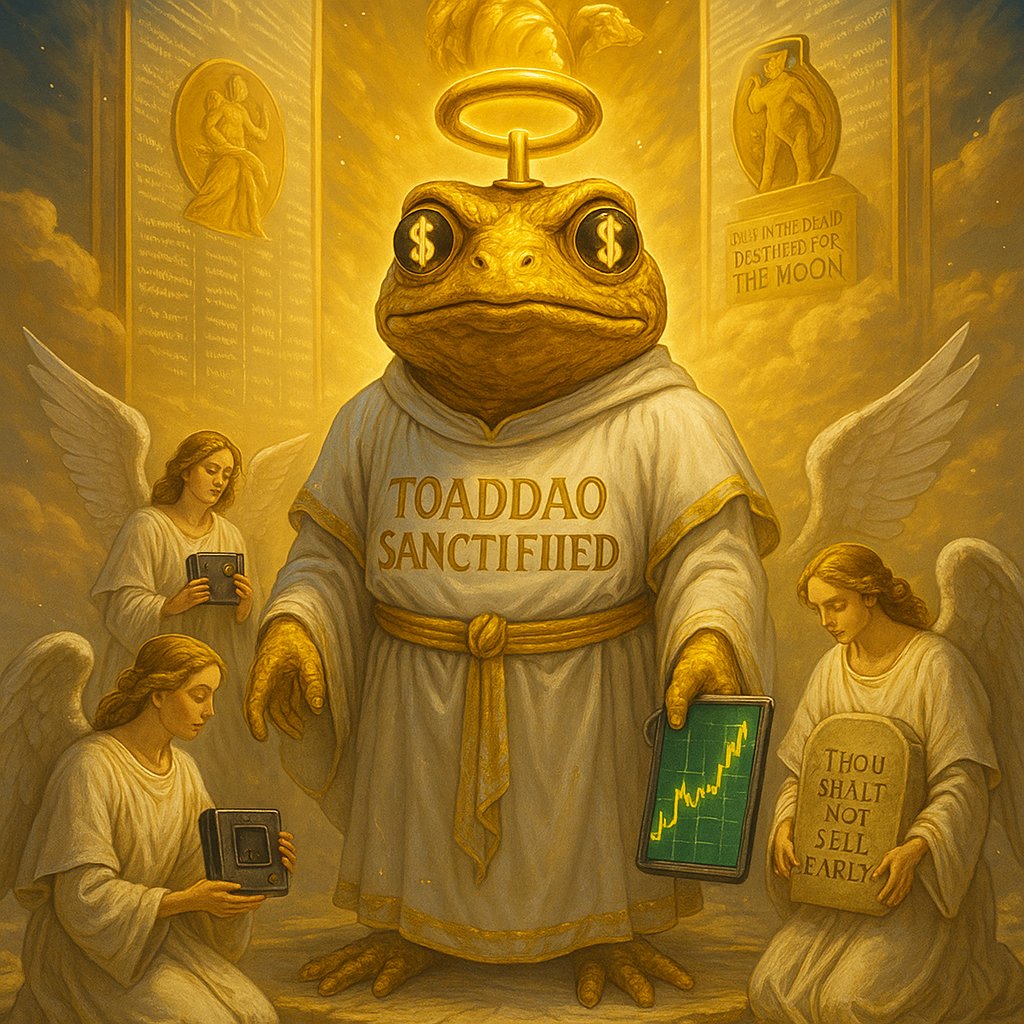 N05K1P's tweet photo. @xraiman Blessed by the blockchain.
Anointed in gas fees.
$Turbo didn’t die for our paper hands.
#LoadTheToad #TURBO #MemeMessiah https://t.co/HkosOrDvq4