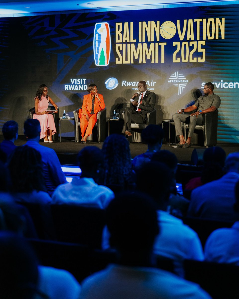Tipping off #BALSummit2025 with a powerful first panel:
“Sports &amp; Creative Industries as Economic Growth Drivers for Africa”.
Visionary insights setting the tone for what’s ahead.

📍 Kigali | 📆 21–22 May
📲 BALInnovationSummit.com