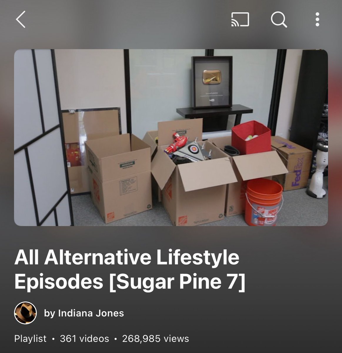 It’s about that time for my annual Alternative Lifestyle play-through 

I know you’re on to bigger &amp; better things with your streaming career, but I thought you (and the rest of the OG crew) might appreciate hearing that your fans still appreciate

<a href="/StevenSuptic/">Steven Suptic</a>