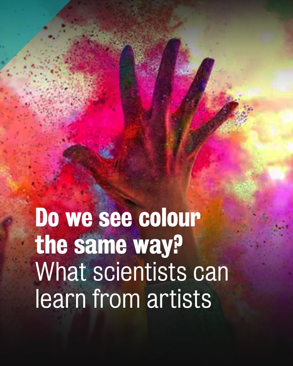 No one can experience the exact same colour as you do. 🤯

Dr Sasha Rakovich explores the latest advancements in colour and how the phenomena is a matter of perception for King's and the Conversation 🔗

Check it out: kcl.ac.uk/news/comment-d…