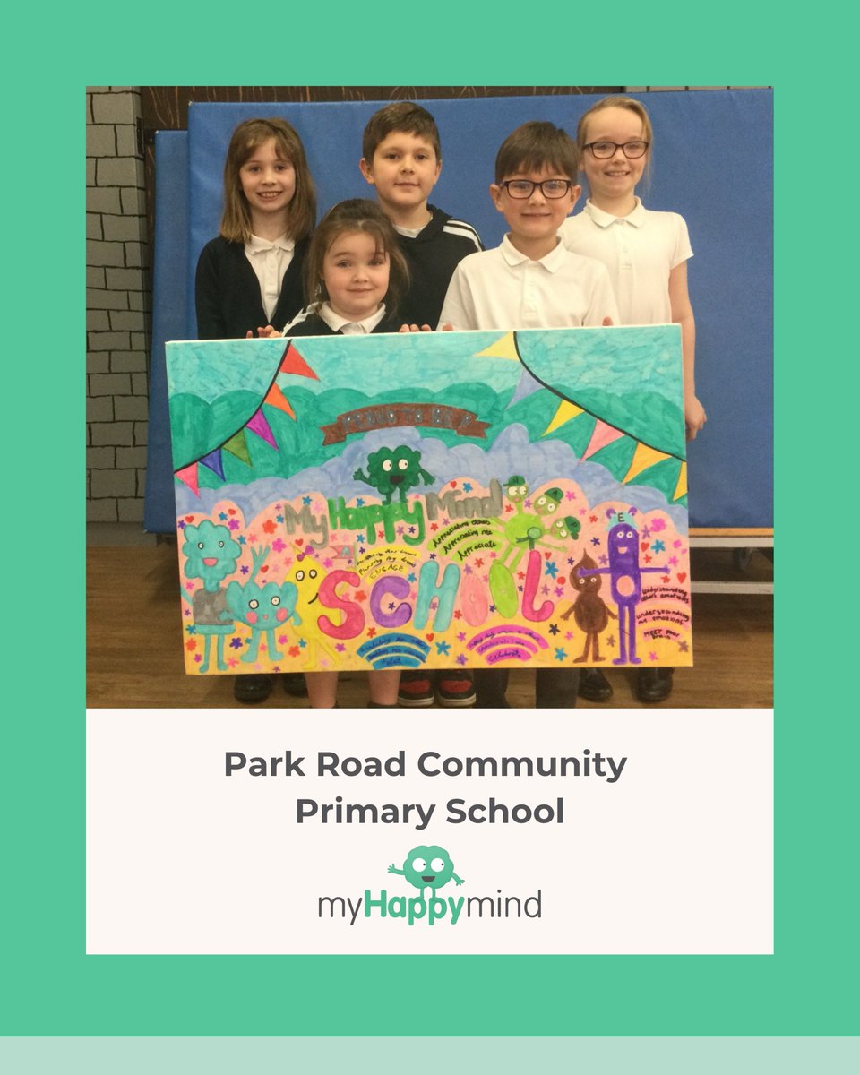 ✨ School Spotlight: Park Road Community Primary ✨

This is what happens when wellbeing becomes part of the culture 💛

A wonderful family at Park Road have independently created this incredible canvas inspired by their learning with myHappymind!

We are so proud to see how
