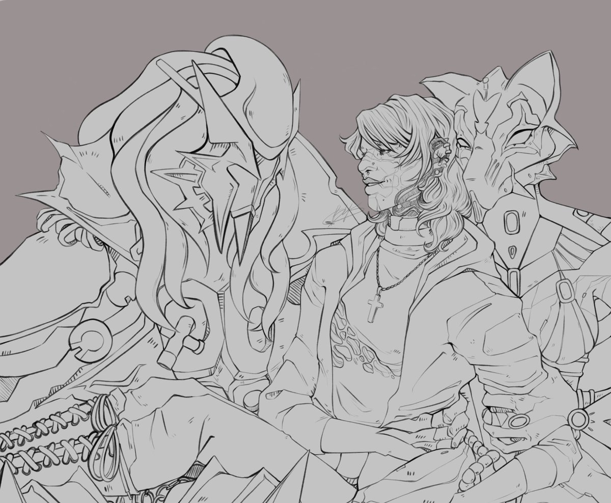 Back4Soup's tweet image. Kullervo deluxe today ;)

#Warframe #warframefanart