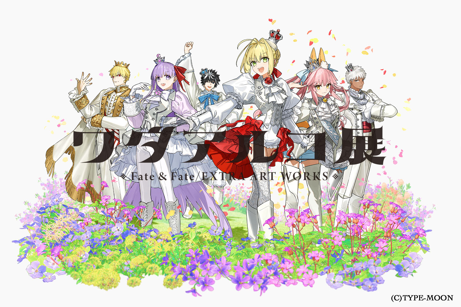 ワダアルコ展 FateEXTRA ART WORKS B3複製画 直筆サイン入