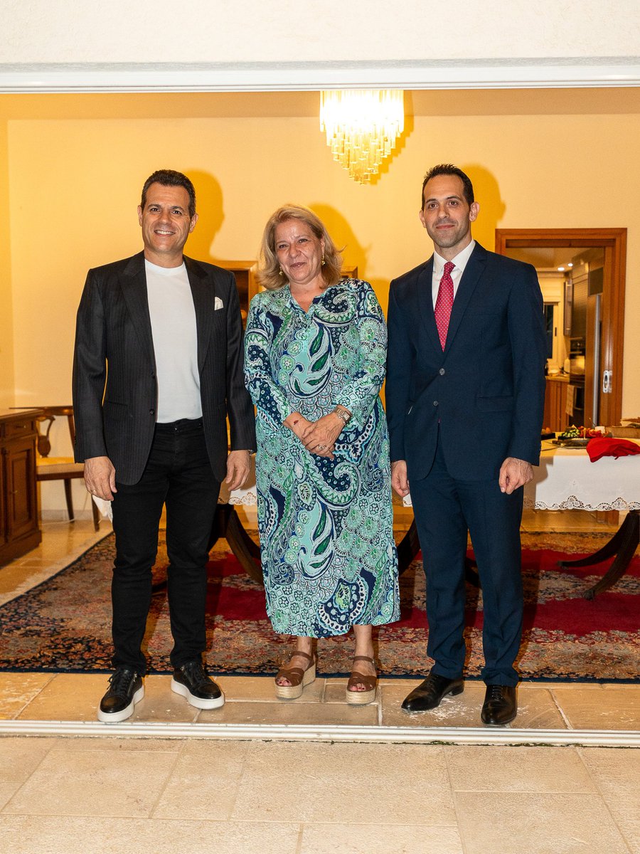 ItoudisD's tweet image. Thanks to Ambassador of @GreeceInTelAviv Ms. Maya Solomou & First Secretary Mr. Nikolaos Mavroidis for the special reception and warm hospitality.
Always honored and grateful to feel my country’s support abroad, not only as a basketball coach,but also as an ambassador for sport.