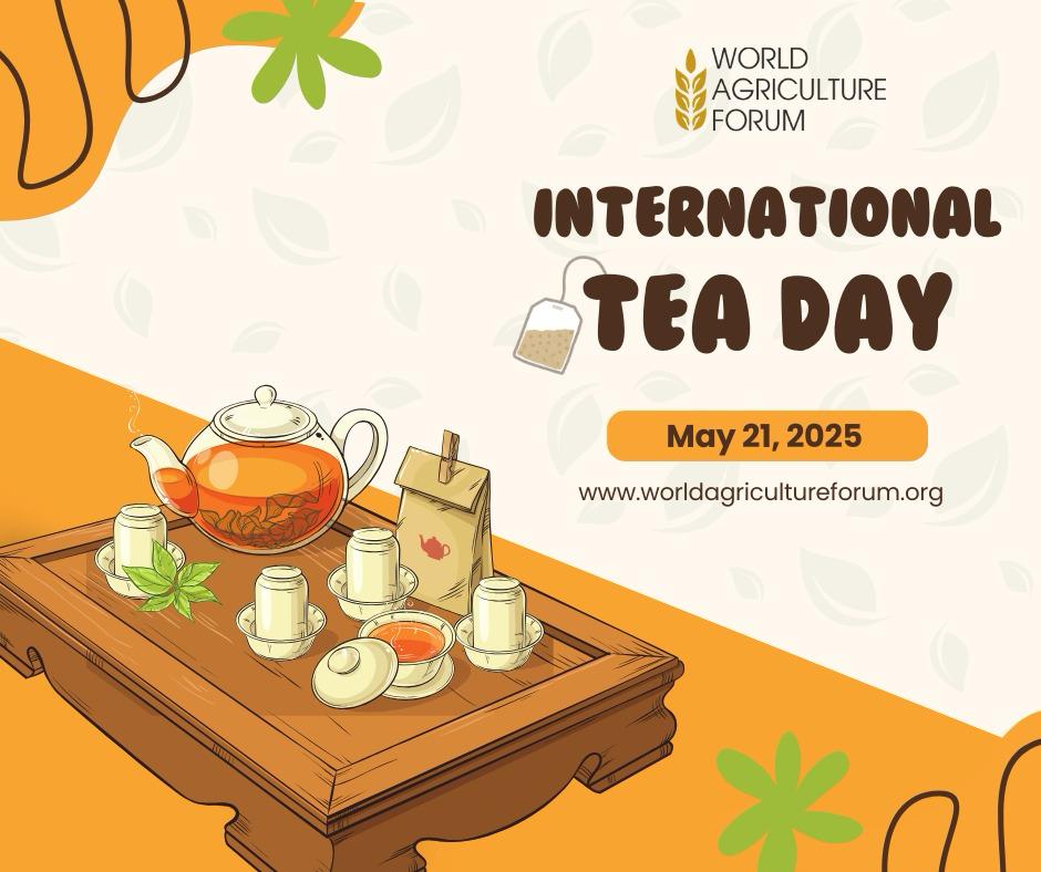 Tea for People, Planet &amp; Prosperity 🍃
On #InternationalTeaDay, WAF champions tea’s role in achieving #SDGs &amp; urges climate action to protect tea livelihoods.🌍 worldagricultureforum.org
#TeaAndSDGs #ClimateAction #AgriResilience #SustainableAgriculture #WAF4o