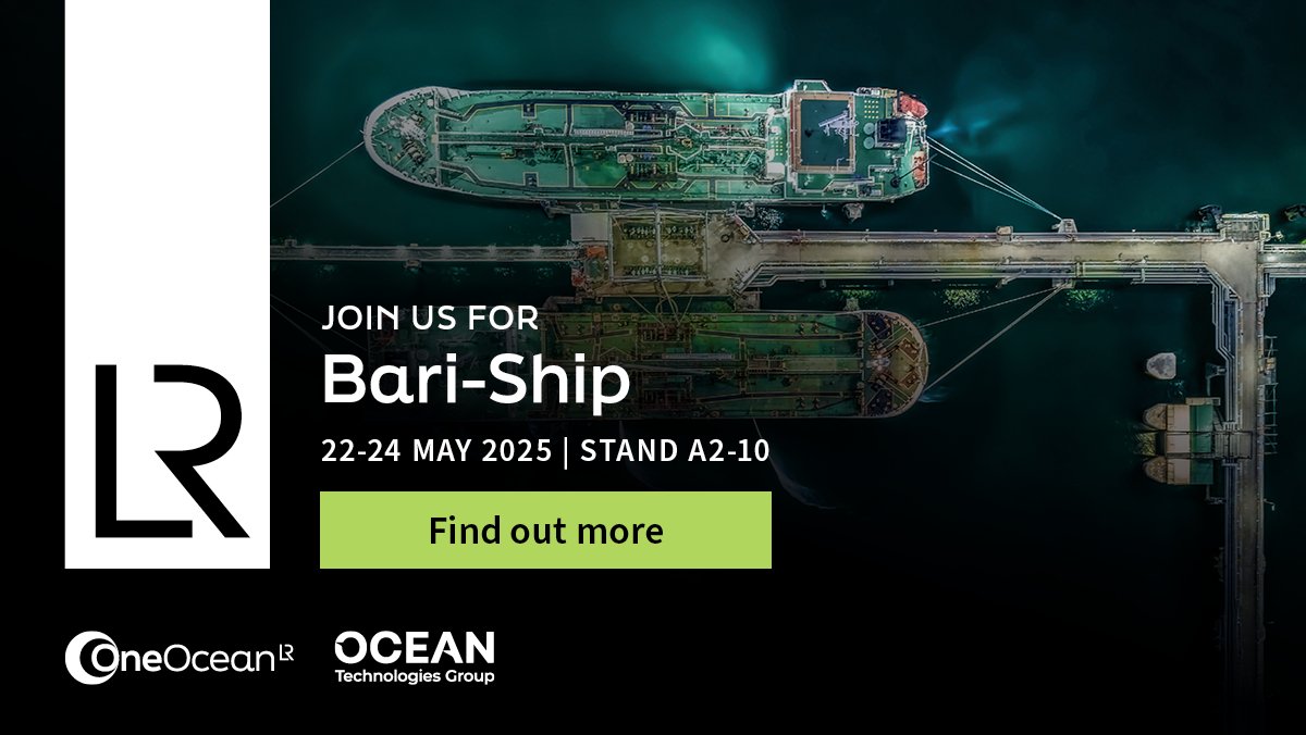 Join us at Bari-Ship 2025, taking place in Imabari, Japan later this week, to explore how we can support your energy transition and digitalisation goals.

Find out more and book a meeting with us: loom.ly/smi40fE

#BariShip2025 #Japan #EnergyTransition #Digtalisation