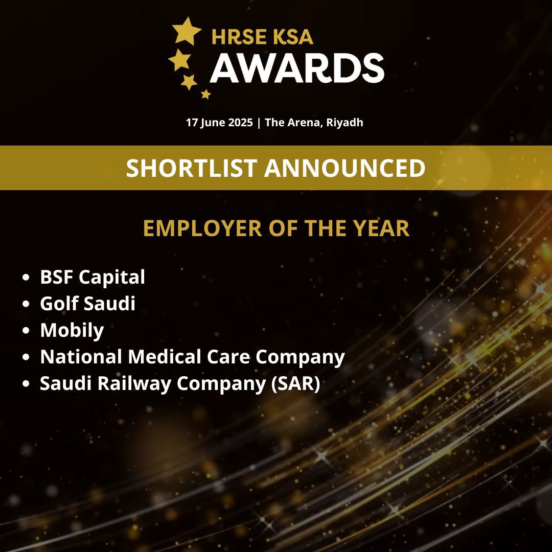 theHRobserver's tweet image. ✨Drumroll Please - The HRSE KSA Awards 2025 Shortlist is out!
📍 Winners will be announced at the HRSE KSA Awards at the Arena in Riyadh on 17th June — get ready for a night to remember!
Stay tuned… the countdown is on! ✨
#HRSEKSA #HRSEAwards #FutureOfWork #HRLeaders