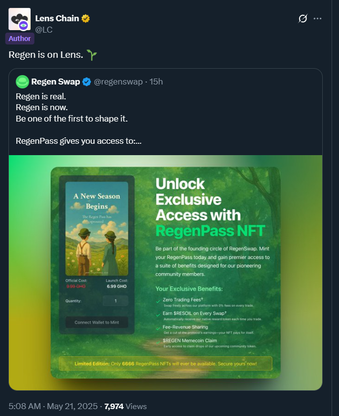 Ronin | PerpDEX tweet media