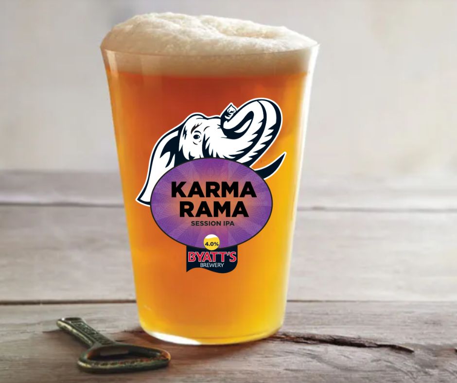ByattsBrewery's tweet photo. First of TWO (we spoil you!) Beer's Of The Week!
๐ป KARMA RAMA โ SESSION 4.0% ๐ป
Juicy. Hoppy. Dangerously crushable.
This Session IPA is bursting with flavour and good vibes. ๐๐
On tap nowโget your karma in a glass.
#KarmaRama #SessionIPA #HoppyDays https://t.co/DVzPCfSpQj