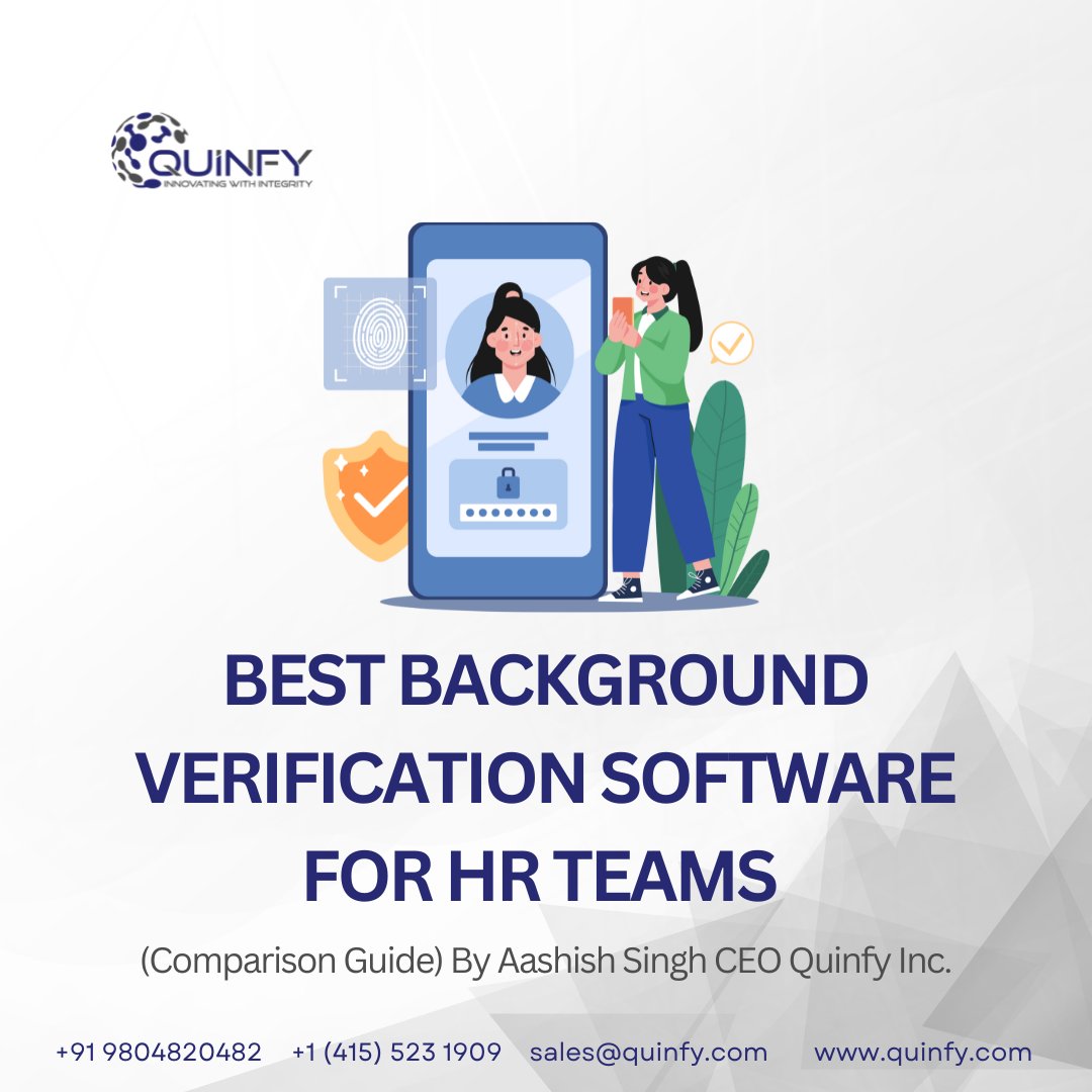 quinfy's tweet image. Looking for the best background verification company in India? Quinfy offers reliable, tech-driven employee screening solutions including criminal checks, education verification, and more to ensure safe and trusted hiring.
quinfy.com/background-ver…