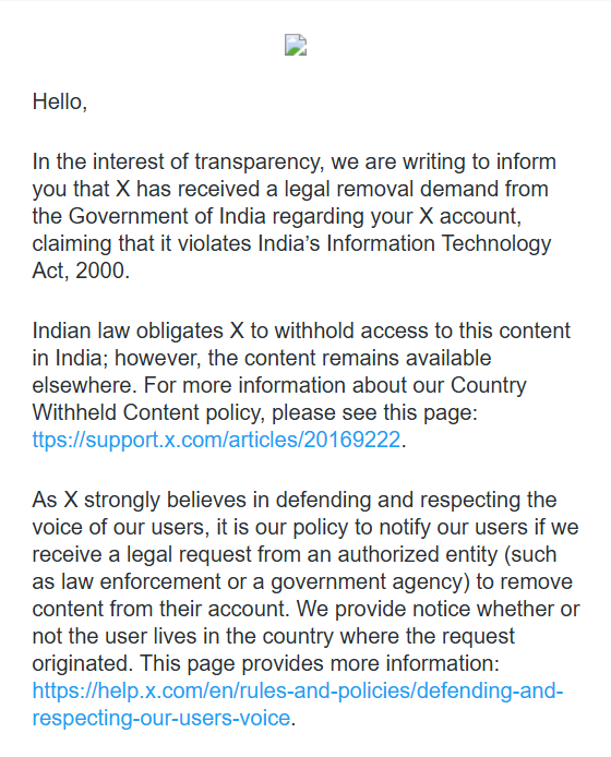 IPRI_Pak's tweet photo. IPRI Updates|

IPRI’s account has been withheld in India. Like any think tank, we present our country’s perspective, just as many of our counterparts across the border do for theirs.
It seems our work can be a bit too disruptive for comfort. https://t.co/K4BbjAF5sv