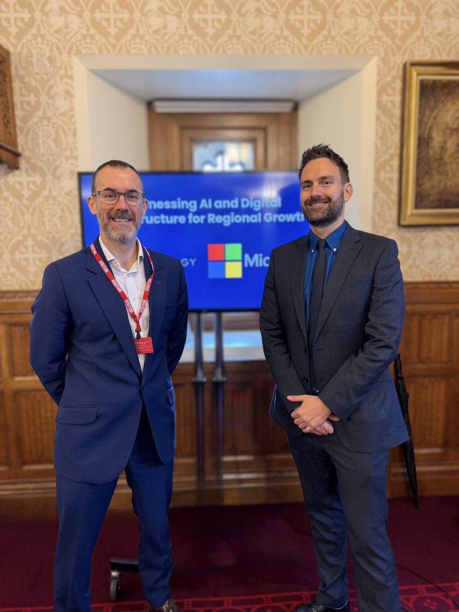 Craig Beaumont (@craigie_b) on Twitter photo đ§”AI + Small Business: Whatâs the opportunity, and whatâs holding us back?
Fab morning in Parliament with <a href="/DanAldridgeWSM/">Dan Aldridge MP</a> (thanks for having us!), <a href="/WPI_Strategy/">WPI Strategy</a> <a href="/nickfaith82/">Nick Faith</a> & <a href="/MicrosoftUK/">Microsoft UK</a> diving into SME AI adoption - and how to unlock its potential in local economies
Hereâs đ§”AI + Small Business: Whatâs the opportunity, and whatâs holding us back?
Fab morning in Parliament with <a href="/DanAldridgeWSM/">Dan Aldridge MP</a> (thanks for having us!), <a href="/WPI_Strategy/">WPI Strategy</a> <a href="/nickfaith82/">Nick Faith</a> & <a href="/MicrosoftUK/">Microsoft UK</a> diving into SME AI adoption - and how to unlock its potential in local economies
Hereâs