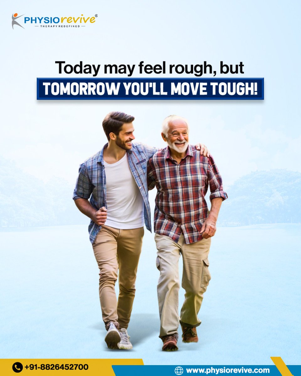 physiorevive's tweet image. Today tests you. Tomorrow rewards you.
Keep pushing forward.

#backpain #backpainsupport #aging #spinehealth #health #physiotherapy #stretching #posture #oldageproblems #healthproblems #jointpain #painreleif #heathlylife #physicians #physiorevive #physiotreatment