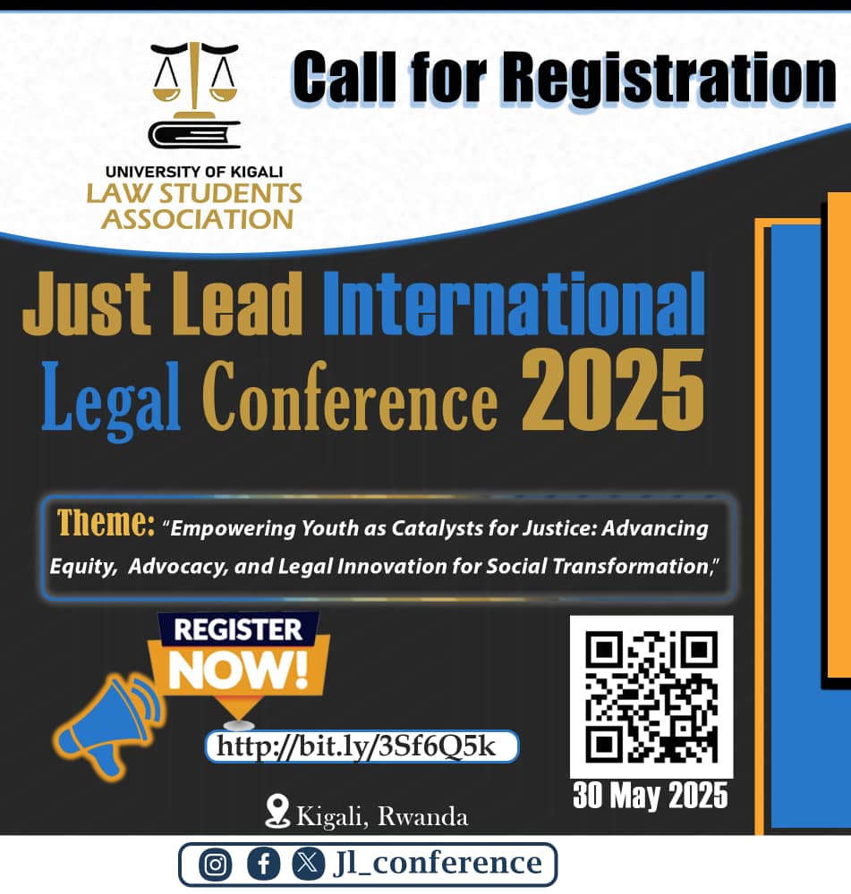 Registration Link is Now Accessible #JustLead2025 #JulyForLawyers Link:bit.ly/3Sf6Q5k