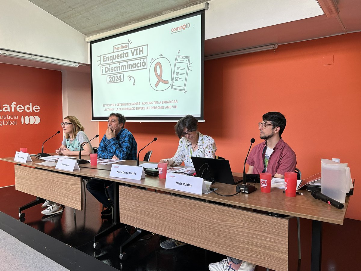 📢 Presentem l’Informe VIH i Discriminació 2024!

Des del Comitè 1r de Desembre, recollim 📊 dades i proposem accions per erradicar l’estigma i la discriminació envers les persones amb VIH.

Treballem per fer-ho possible.