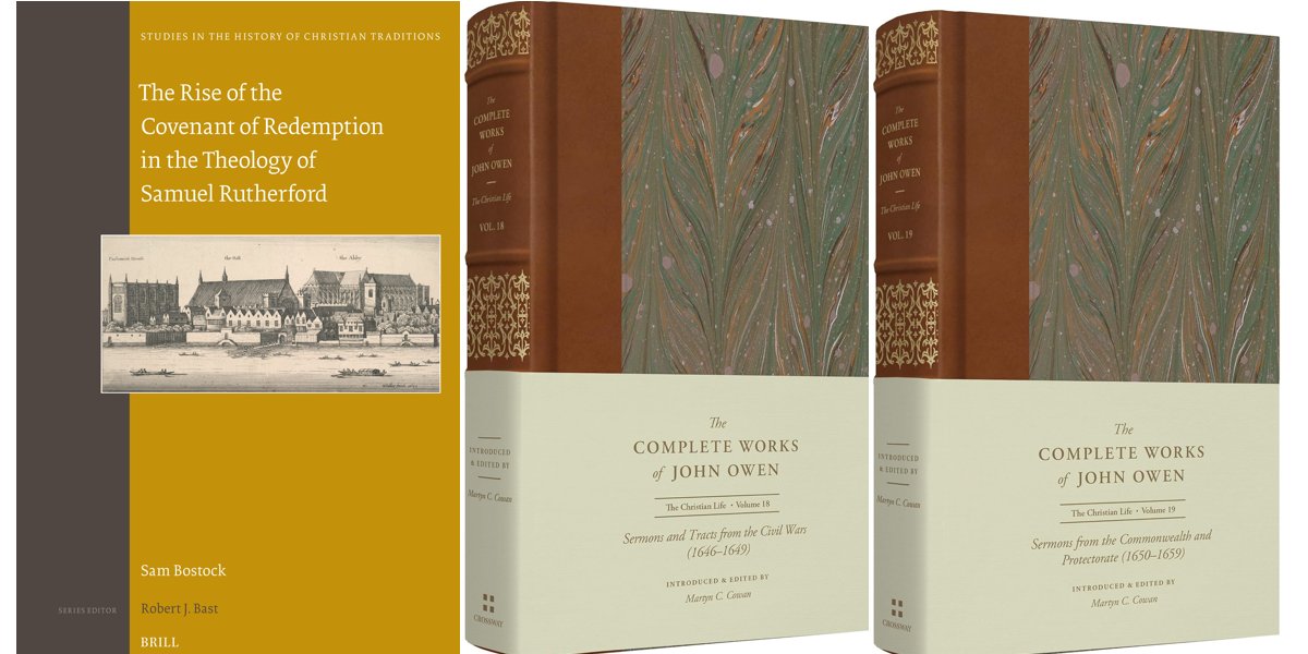 UnionTCollege's tweet photo. New Directions in Puritan Studies: Launch of New Titles on Owen and Rutherford
Monday 23 June, 19:30

Full details at the link below and continued in comments:

https://t.co/sw4E9GKClV

To sign up and register please email johnowen@union.ac.uk https://t.co/WtunzMDkFX