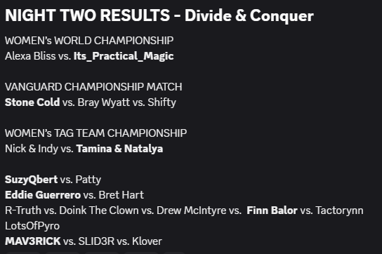Scavenger Wrestling Association tweet media