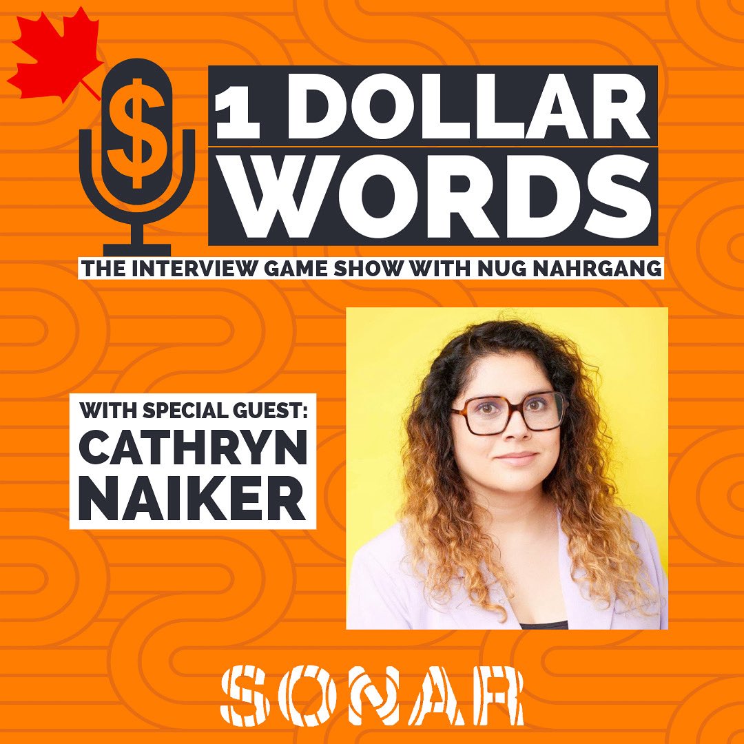 The latest episode of One Dollar Words is here - and our guest/contestant is comedian and co-host of <a href="/PickUpwnbapod/">The Pick Up WNBA POD</a> Cathryn Naiker! Subscribe and listen wherever you get your  mpodcasts! Brought to you by <a href="/thesonarnetwork/">The Sonar Podcast Network 🎙</a> 

thesonarnetwork.com/one-dollar-wor…