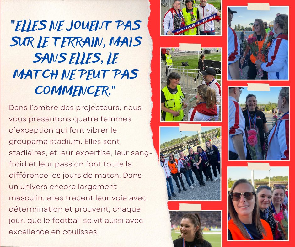 Voici Corinne, Laureen, Aurélie et Mireille #stadiere au <a href="/GroupamaStadium/">Groupama Stadium</a> <a href="/OL/">Olympique Lyonnais</a> #securite #footballlife