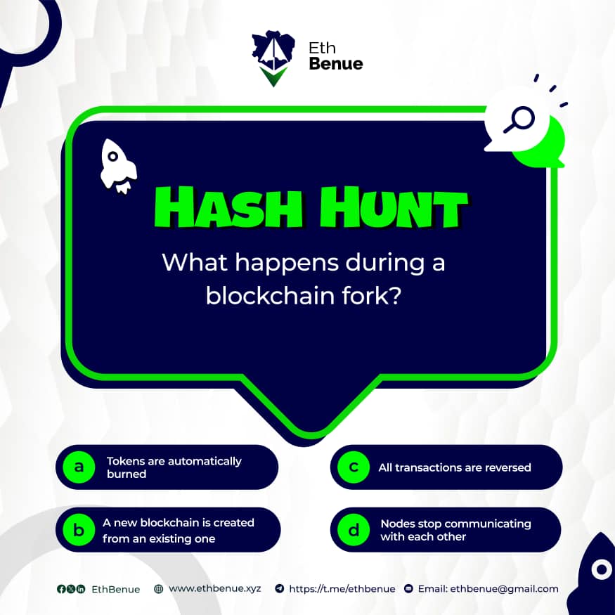 Hash Hunt Wednesday!

Tease your Brain..

Join us on Telegram: t.me/ethbenue