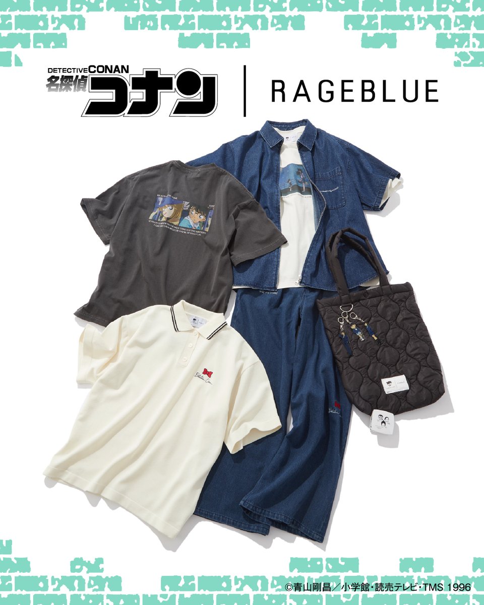 名探偵コナン×and ST】コラボ記念！ ──5.24(土)コラボアイテム発売