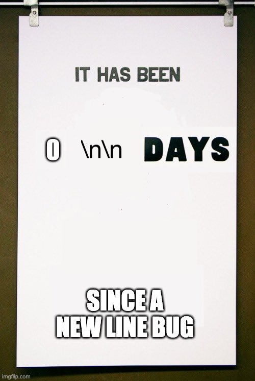 I so deeply regret using markdown for storing support messages.