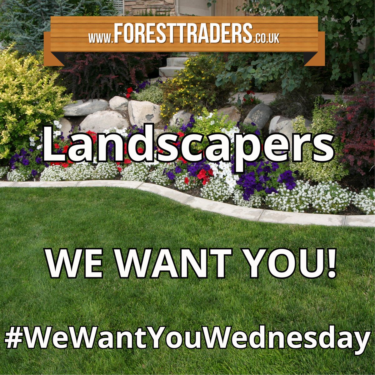 #wewantyouwednesday - Landscapers Serving #ForestofDean. Sign up before 4th June and we'll upgrade you from a basic ad to a DELUXE listing at no extra cost! You'll receive a years advertising for just £48! See foresttraders.co.uk/advertisingfor…
or email contact@foresttraders.co.uk