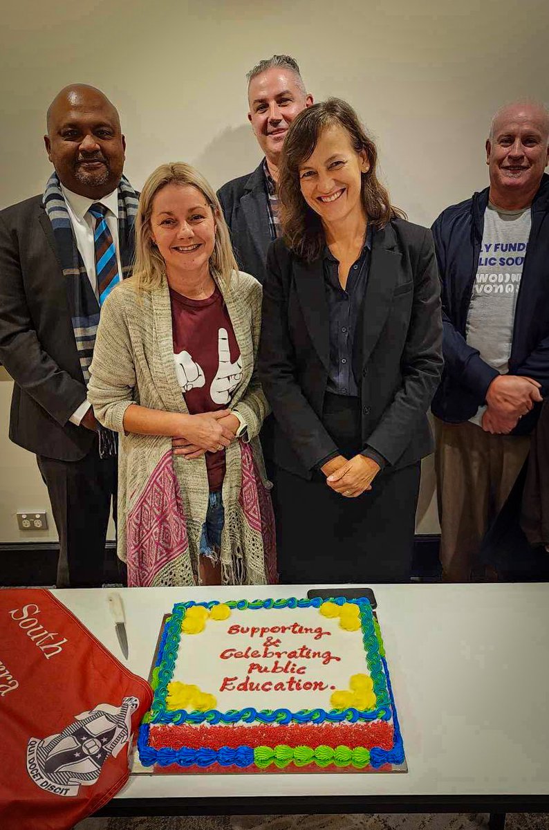 mrmcgeesclass24's tweet photo. Great discussions at this afternoon’s SITA meeting. Hearing from Federation President Henry Rajendra and Member for Whitlam Carol Berry. And a very colourful cake representing hugely significant events for Public Education @TeachersFed https://t.co/afxsBmdLZN