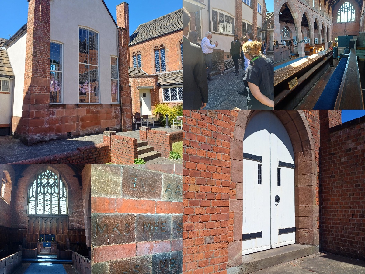 Some wonderful photos taken during our art trip last Friday at the Edgar Wood Church