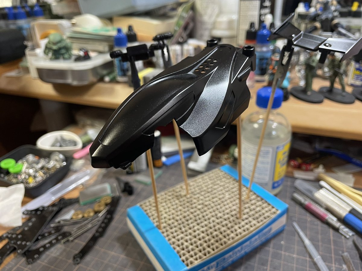 mstdlll's tweet image. 塗装1回目