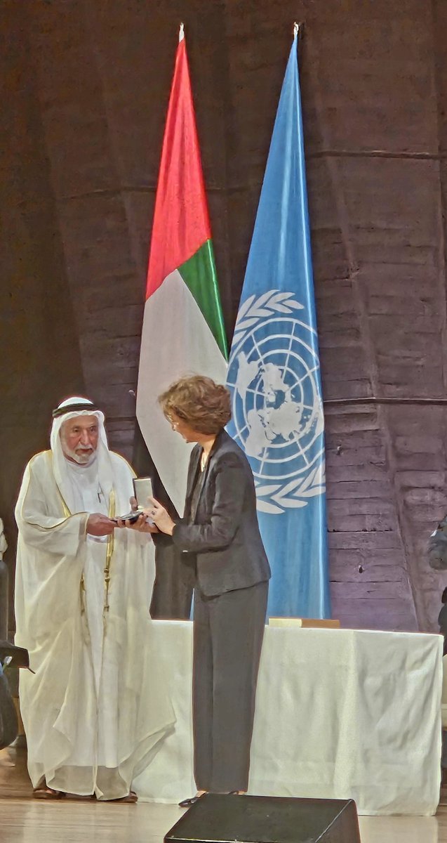 Thanks to the contribution of the Government of Sharjah, precious <a href="/UNESCO/">UNESCO 🏛️ #Education #Sciences #Culture 🇺🇳</a> archives containing historic testimony of initiatives for peace and international understanding will be further digitalized. Congratulations dear President of the General Conference <a href="/SMiculescu/">Simona-Mirela Miculescu</a> 👏🏻