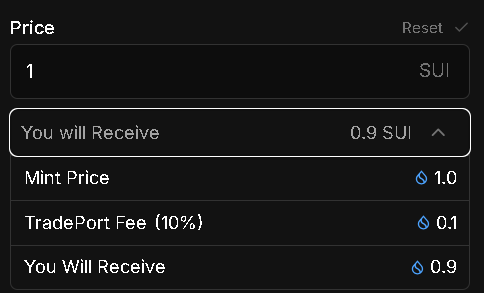 We need a better NFT launchpad/marketplace on <a href="/SuiNetwork/">Sui</a> than <a href="/tradeportxyz/">TradePort</a> 

3$ Service fee on a freemint collection, 
3% overall fee for poor work (zero work on weekends)
10%!!!!!!!!!!!!!! from minting funds

Check <a href="/animalabs_io/">Anima</a> launchpad (1$ service fee, 0% taken from minting
