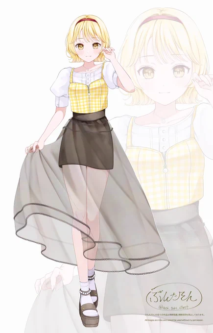 BUBBLE所属【湊月ロナ(#mizuki_rona12 )】様のお姿を担当させていただきました 