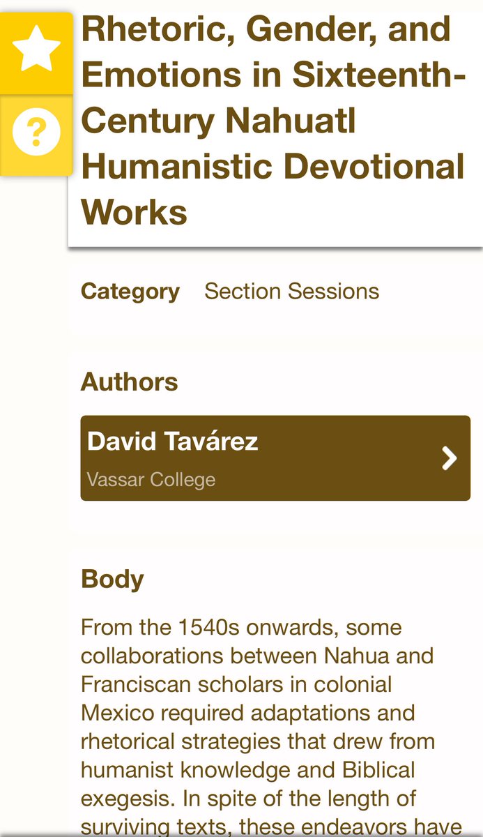 DavidTavarez_B's tweet photo. Come hear some wonderful new work on Indigenous Humanism in the colonial Americas! Our LASA panel will be on Saturday at 12pm (Marriott Marquis, Foothill B), and, as shown below, I am in very good company! https://t.co/L32lYsoeHr