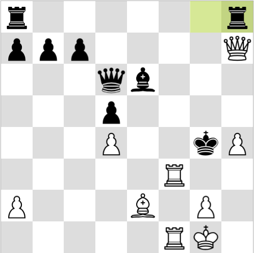 BitchessXYZ's tweet photo. Can you find the solution?

(mate in one) https://t.co/cTHKYqWO4D