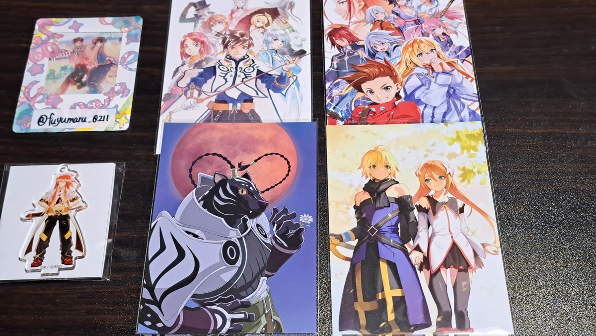【交換】テイルズ 30周年 Tales of 30th ANNIVERSARY ART展
マルイ OIOI 特典 ポストカード アクリルキーホルダー TOA アビス

譲✧アクキー:ルーク
購入特典:TOZ
入場特典:シンフォニア、ユージーン、エミル＆マルタ

求✧アクキー:アッシュ
同異種紙類ルーク

郵送️📮

気軽にお声がけ下さい